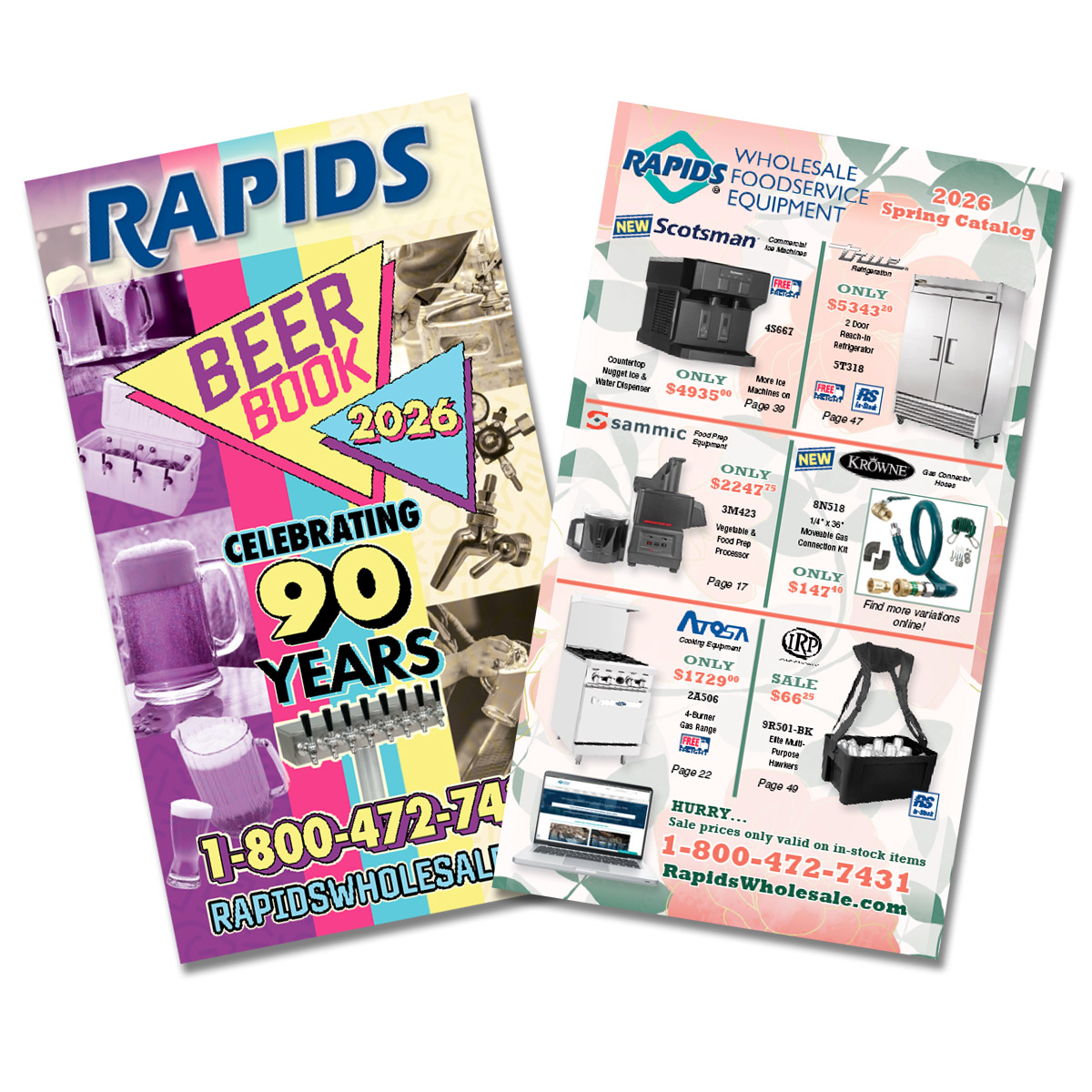 Rapids 2026 Beer Catalog and 2026 Sprint Catalog