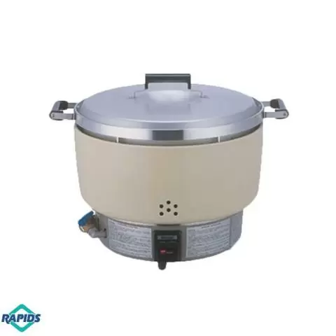 Commercial Rinnai Rice Cooker, 55 Cup Capacity, Natural Gas