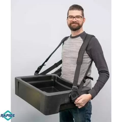 IRP Hawker 32-Can Vending Tray with Strap | Mobile Beverage Tray