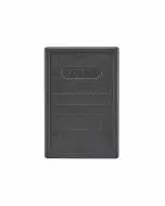 Cambro GoBox Food Pan LID ONLY | Black | EPP180LID110