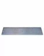 American Beverage 60" x 5-3/8" Beer Drip Tray - X Long - Countertop with Drain - Stainless Steel