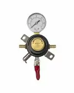 Bev Rite Single Gauge Pass-Thru Secondary Regulator