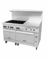 Vulcan 60SS-6B24G Endurance 60" 6-Burner Range w/ 2 Ovens | 24" Griddle