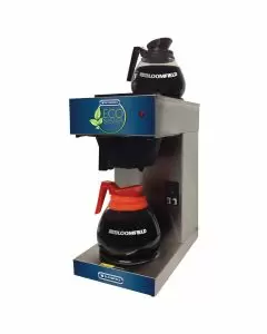 Bloomfield 4543-D2 Eco Coffee Decanter Brewer | 1 Lower and 1 Upper Warmers