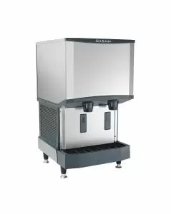 Scotsman HID525A-1A Meridian Nugget Ice & Water Dispenser with Bin