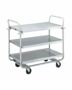 Vollrath Caravelle 3-Shelf Stainless Steel Utility Cart | 500 Lb Capacity
