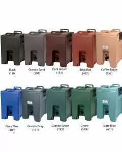 Cambro 10-1/2 Gal Thermal Bev Container | UC1000 | Choose Color