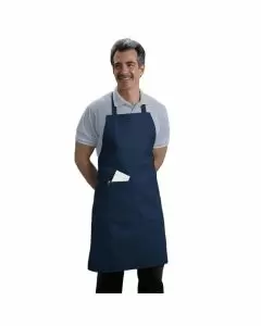 Full-length Bib Apron, Navy        