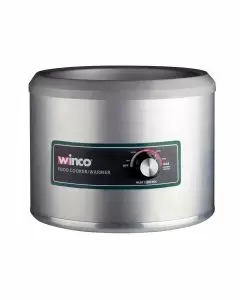 Winco FW-11R500 Electric Countertop Round Cooker/Warmer | 11 Qt