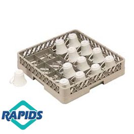 20 Compartment Cup Rack w/ 2 Extenders