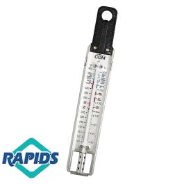 CDN TCG400 Candy/Deep Fry Ruler Thermometer - 100 to 400°F Precision