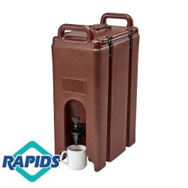Cambro Camserver Beverage Dispenser 5 Gallons Black - Office Depot