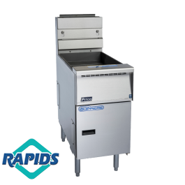 Irotect 5kg✖️4 Pitco SSH55 High Efficiency Gas Fryer 40–50 lb | ENERGY STAR®