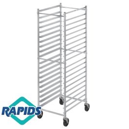 Aluminum Bun Pan Rack | 15-Pan End Load | Channel 402AKD