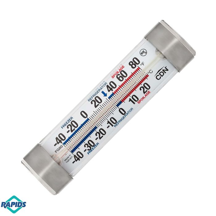 Fischer Termometro, Chrome Coloured, 30 x 6.8 x 30 cm | Leroy Merlin