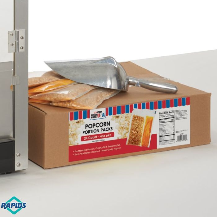 4 oz Popcorn Portion Packs – Pre-Measured Popcorn, Oil & Salt