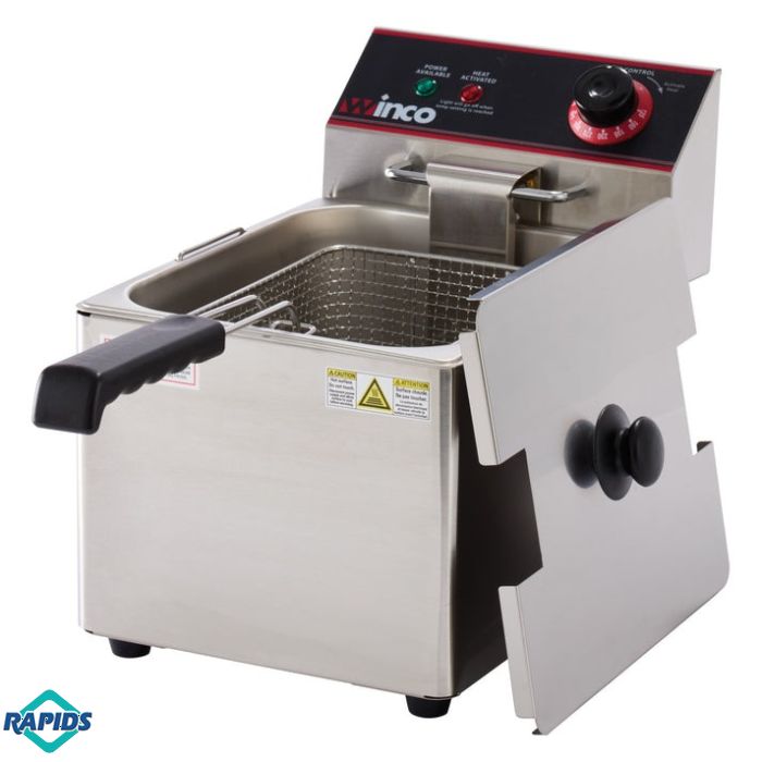 Winco EFS-16 Electric Countertop Fryer – 16 lb Capacity
