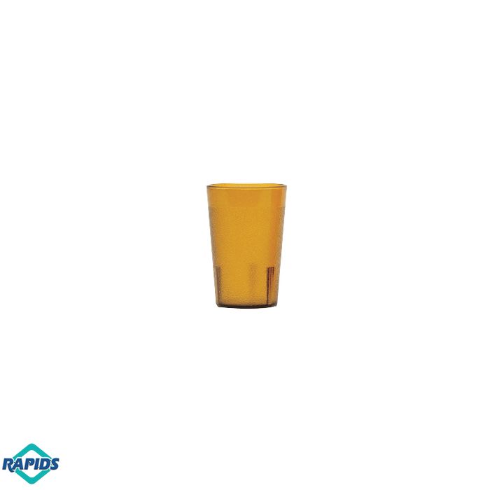 Cambro 12 oz Amber Colorware Plastic Tumbler Cups (1 Dozen)