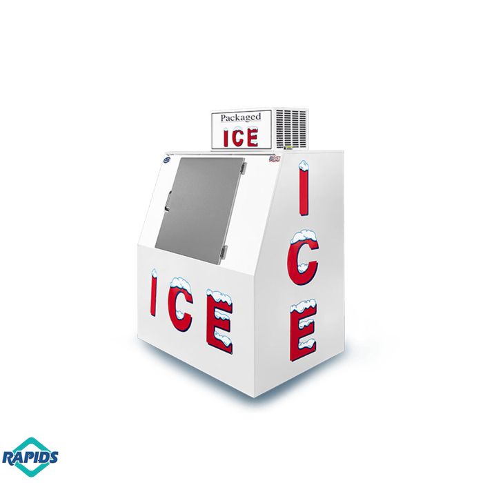 Leer L40ASL-290 1-Door Outdoor Ice Merchandiser | Durable & Energy