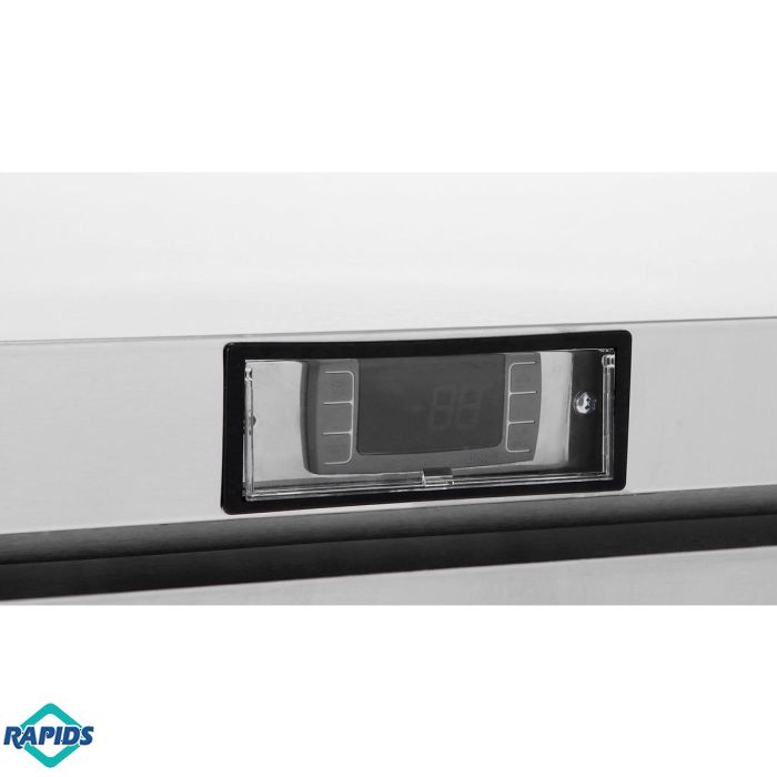 Atosa MGF8402GR Two Door Dual Section Undercounter Reach-In