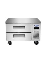 Atosa MGF8448GR 2-Drawer Refrigerated Chef Base