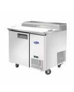 Atosa MPF8201 44" Single Door Refrigerated Reach-In Pizza Prep Table
