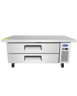 Atosa MGF8452 2-Drawer Refrigerated Chef Base w/ Extended Top