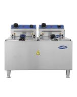 Atosa ACEF-32 Dual Tank Electric Countertop Fryer 32 lb Capacity