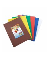 Cutting Board Set | 12" x 18" x 1/2" | 6 Assorted Colors