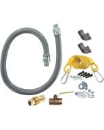 Dormont ReliaGuard Gas Connector Kit | 3/4" x 48" Long