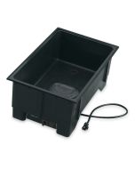 Vollrath 72105 Cayenne One-Well Full-Size Drop-In Warmer with Drain and Unit-Mounted Control Panel