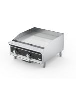 Vollrath GGMDT-24 24" Medium-Duty Flat-Top Gas Griddle Thermostatic Controls