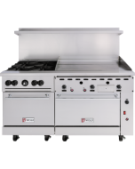 Wolf C60SS-6B24G Challenger XL 60" Gas Range