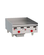 Wolf ASA24 24" Heavy Duty Thermostatic Gas Griddle