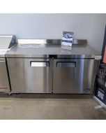 Special Offer - Atosa MGF8410GR Two Door Worktop Refrigerator with Backsplash | 60"