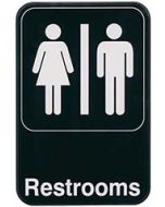 Restrooms Sign                     