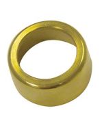 American Beverage Brass Flat Shank Spacer for Beer Faucet