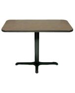 Restaurant Table Top Kit with Cast Iron Base (30" x 42")