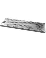 24" x 7-1/4" Stainless Steel Surface Mount Drip Tray Pan