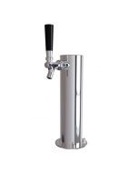 UBC 1 Faucet Column Tower Stainless Steel Polished Finish Air-Cooled
