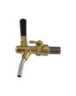 UBC European Flow Control Gold Faucet Self-Closing Stainless Steel