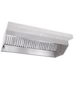 Econ-Air Low Ceiling Hood, 12' | Sloped