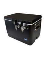 Coldbreak ColdOne Duo Portable Kegerator | 2-Tap 4-Gal Capacity Black