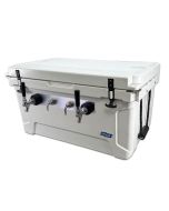Coldbreak 2-Tap Rotomolded Jockey Box | 100' Coils 65qt Box Front Inputs