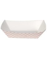 Red Plaid Food Tray | 2 lb | 250/Pack