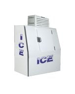 Howard-McCray ICB-1-SLANT 1 Door Solid Ice Merchandiser, Slanted Door