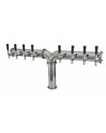 8 Faucet Tower, SS Finish, Y | Glycol-Ready