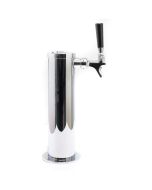 Beer Tower 1 faucet single column chrome 3" base Micromatic DS-531-211
