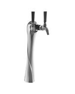Perlick Lucky 2 Faucet European Chrome Tower, Air Cooled