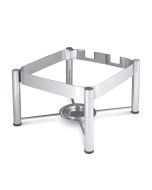 Vollrath 46113 Intrigue Stainless Steel Chafer Stand for Square Induction Chafer